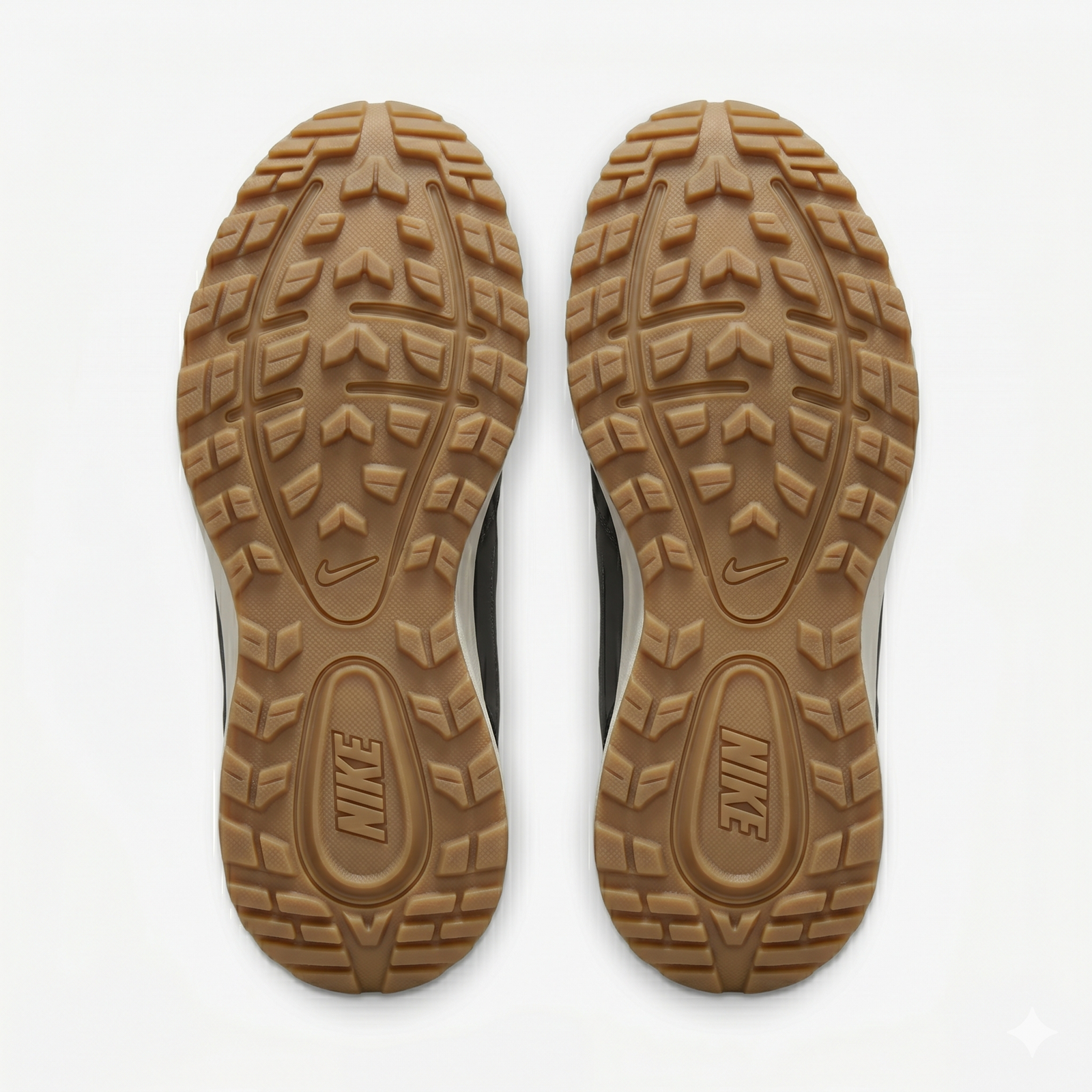 Womens Nike Outdoor Trail Hiking Shoes - Rugged Dark Grey Sneakers with Gum Sole - Image 3