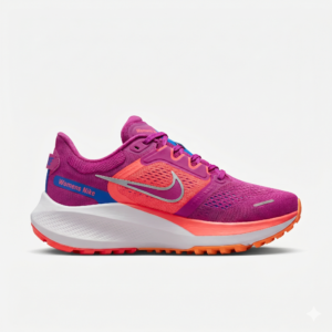 Womens Nike Pegasus Trail Running Shoes - Lightweight Off-Road Sneakers for Women, Pink/Orange